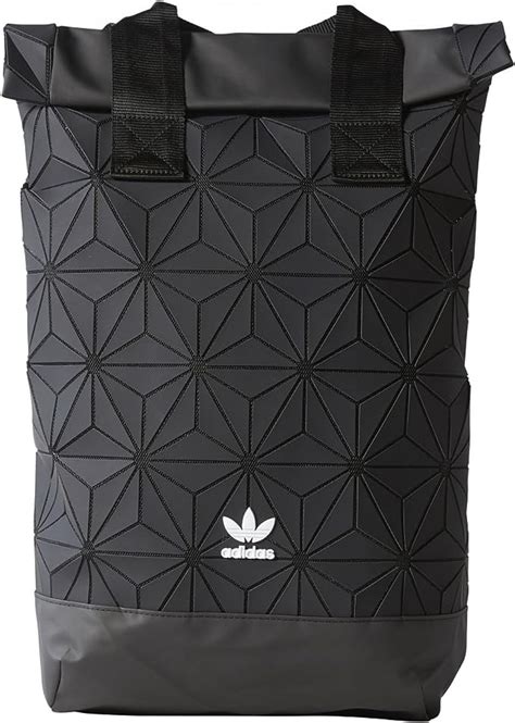 adidas 3d rucksack schwarz|adidas originals 3D PU backpack in black .